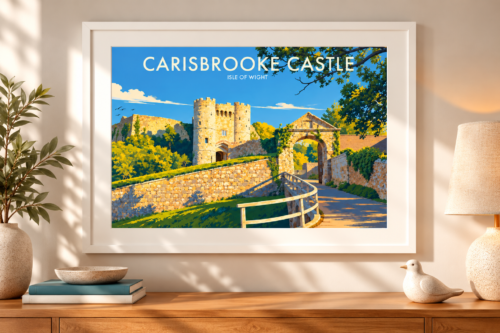 Carisbrooke Castle Coastal Interior