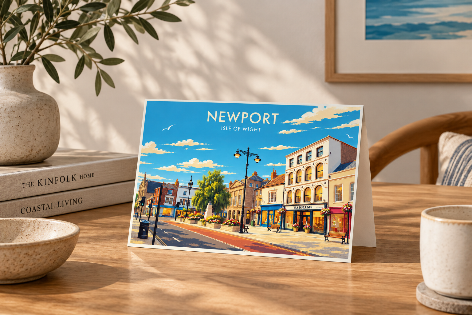Newport Isle of Wight Greeting Card