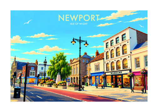 newport isle of wight art print
